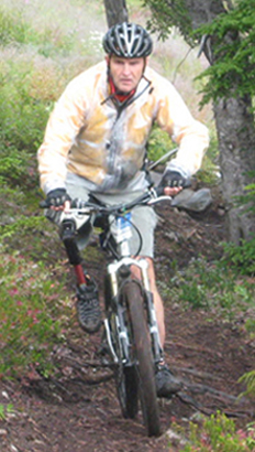 steve mountain biking